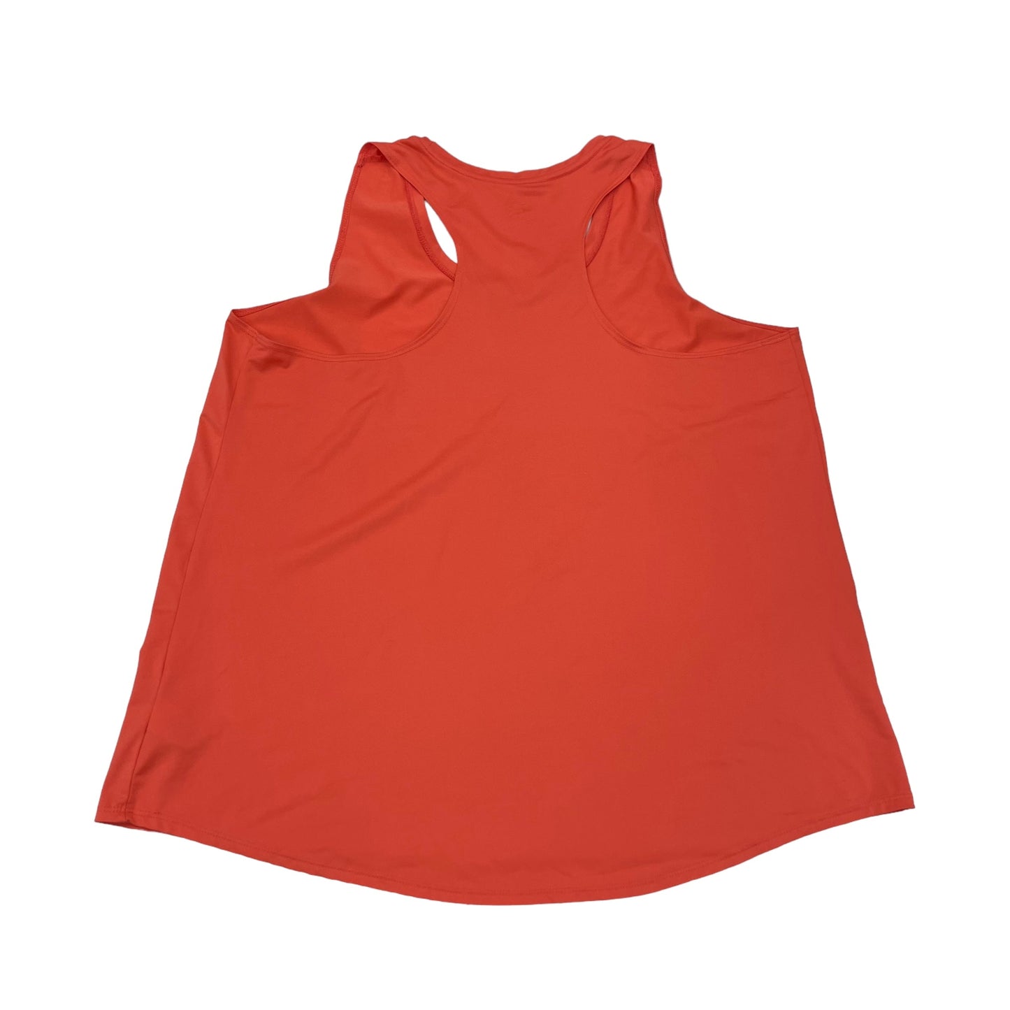 ORANGE ATHLETIC TANK TOP by ATHLETIC WORKS Size:3X