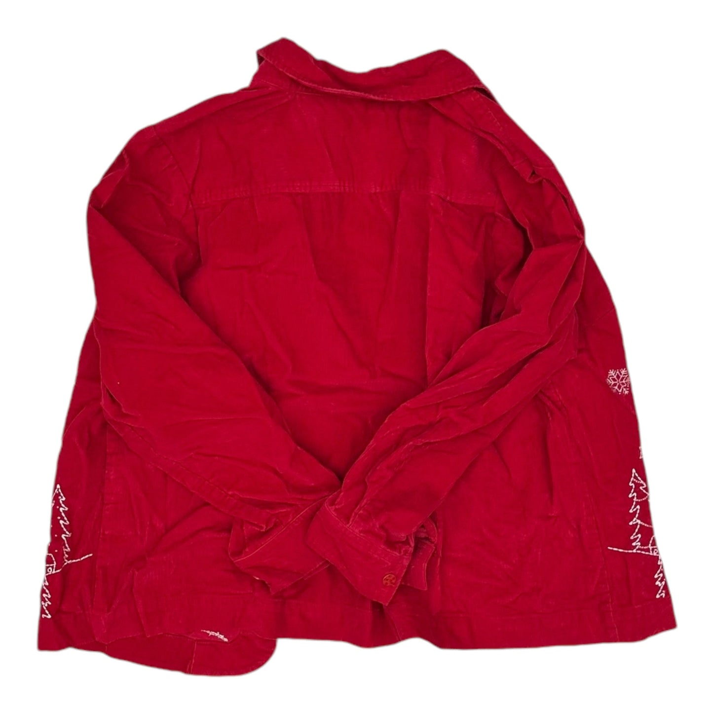 Jacket Other By Cj Banks In Red, Size:1X