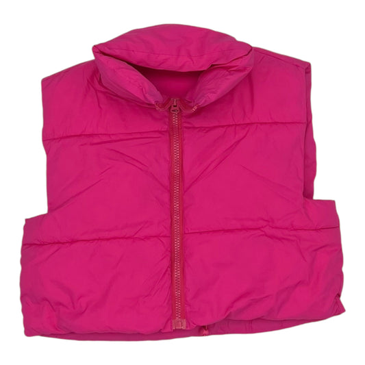 Vest Puffer & Quilted By Cme In Pink, Size:M