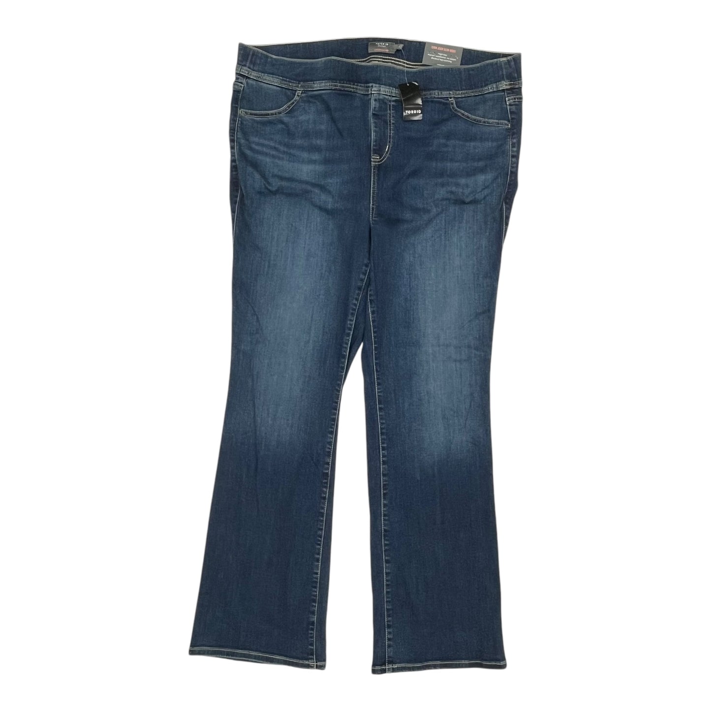 Jeans Boot Cut By Torrid In Blue Denim, Size:3X