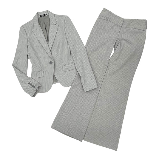 Pants Suit 2Pc By Express In Grey, Size:Xs