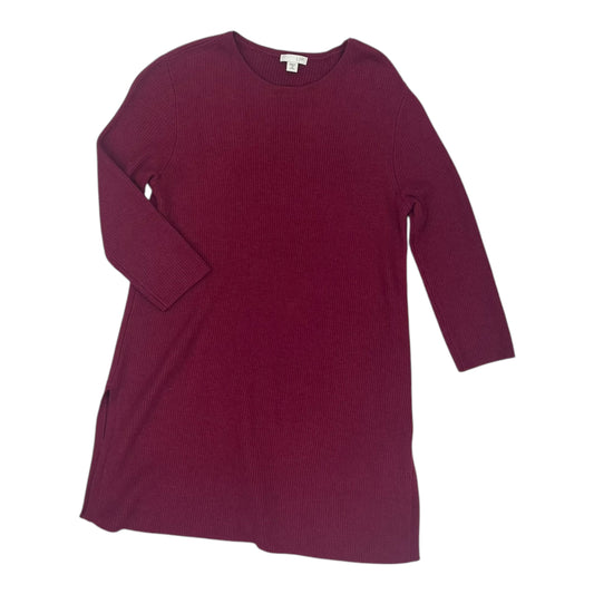 Sweater By J. Jill In Maroon, Size:Xsp