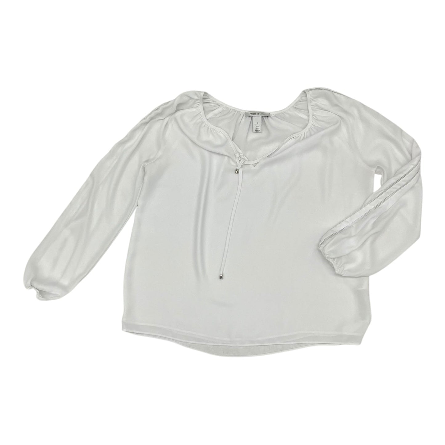 Blouse Ls By White House Black Market In White, Size:S