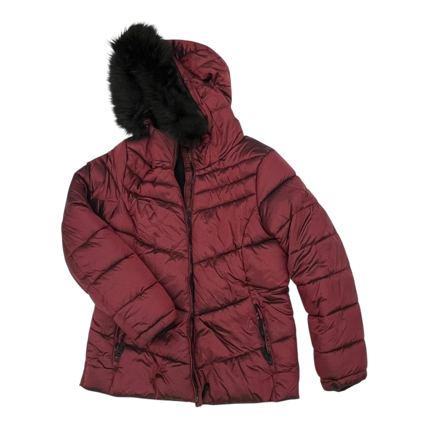 COAT PUFFER & QUILTED by ZERO XPOSURE in RED, Size:S