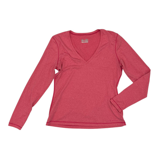 Athletic Top Ls Crewneck By Under Armour In Red, Size:Xl