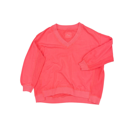 Sweatshirt Collar By Aerie In Orange, Size:L