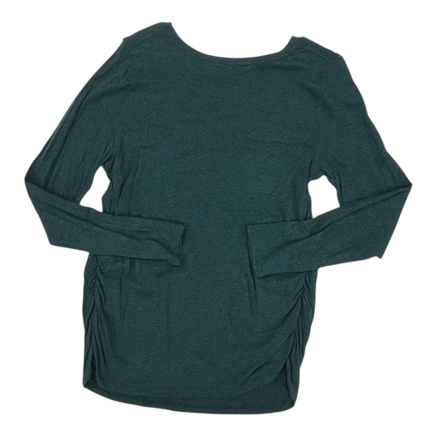 Mat Top Ls By Isabel Maternity In Teal, Size:Xl
