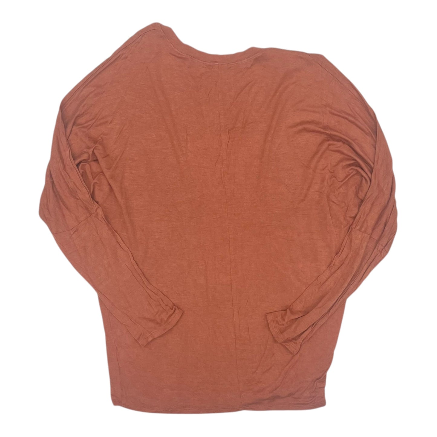 Top Ls By Active Usa In Orange, Size:L