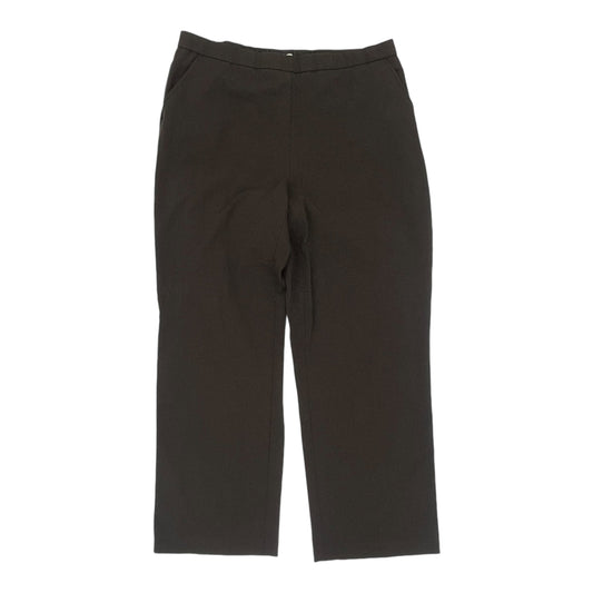 Pants Chinos & Khakis By Dana Buchman In Brown, Size:16