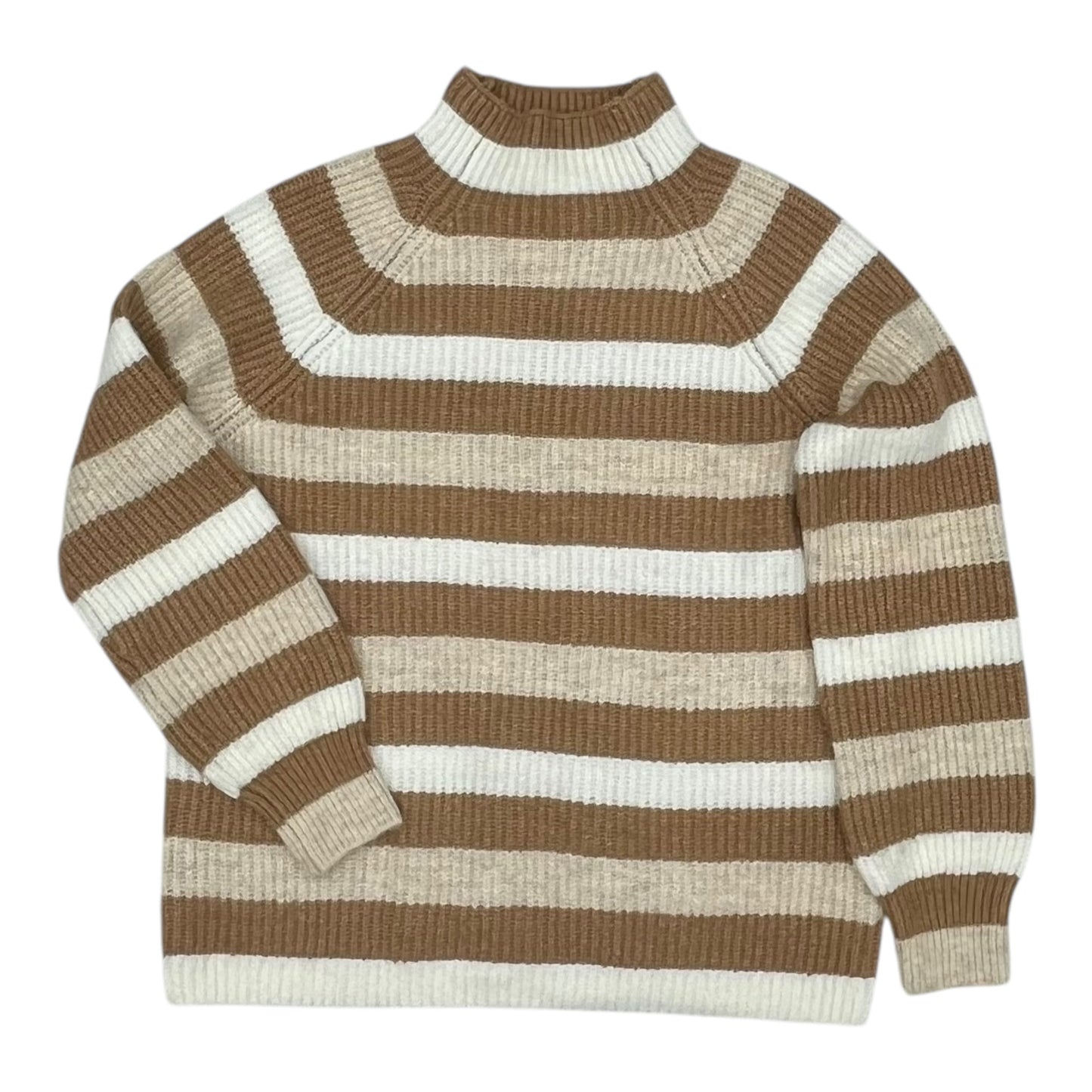 Sweater By Time And Tru In Tan & White, Size:S