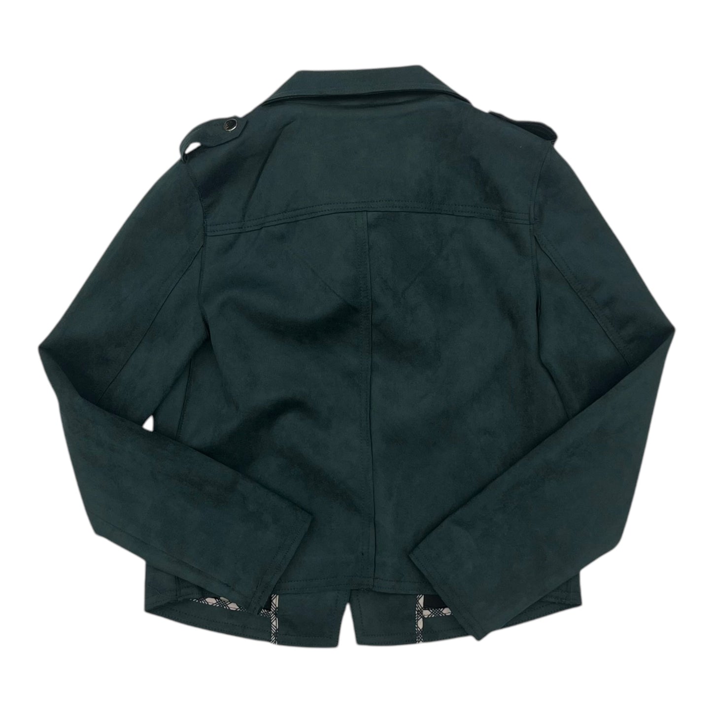 Jacket Moto By Philosophy In Green, Size:Xs