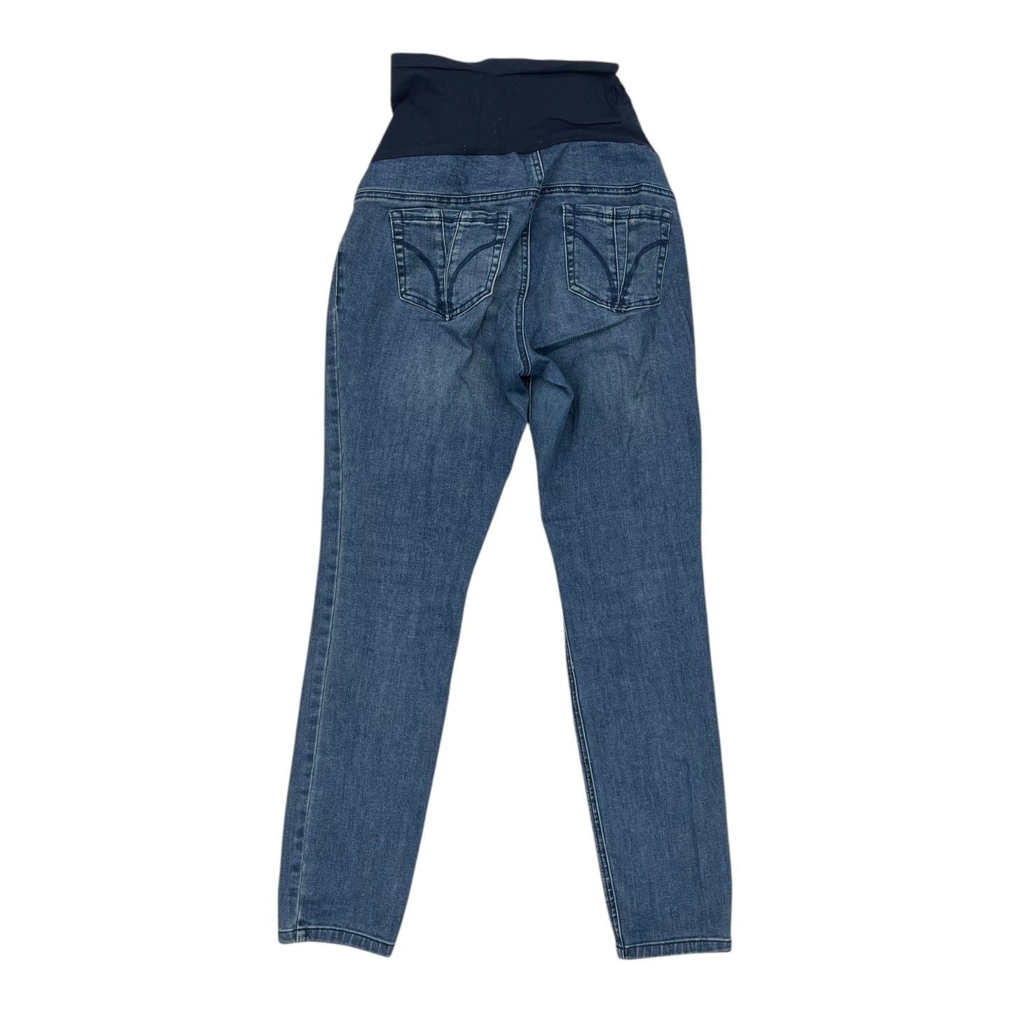 Mat Jeans By Isabel Maternity In Blue Denim, Size:8