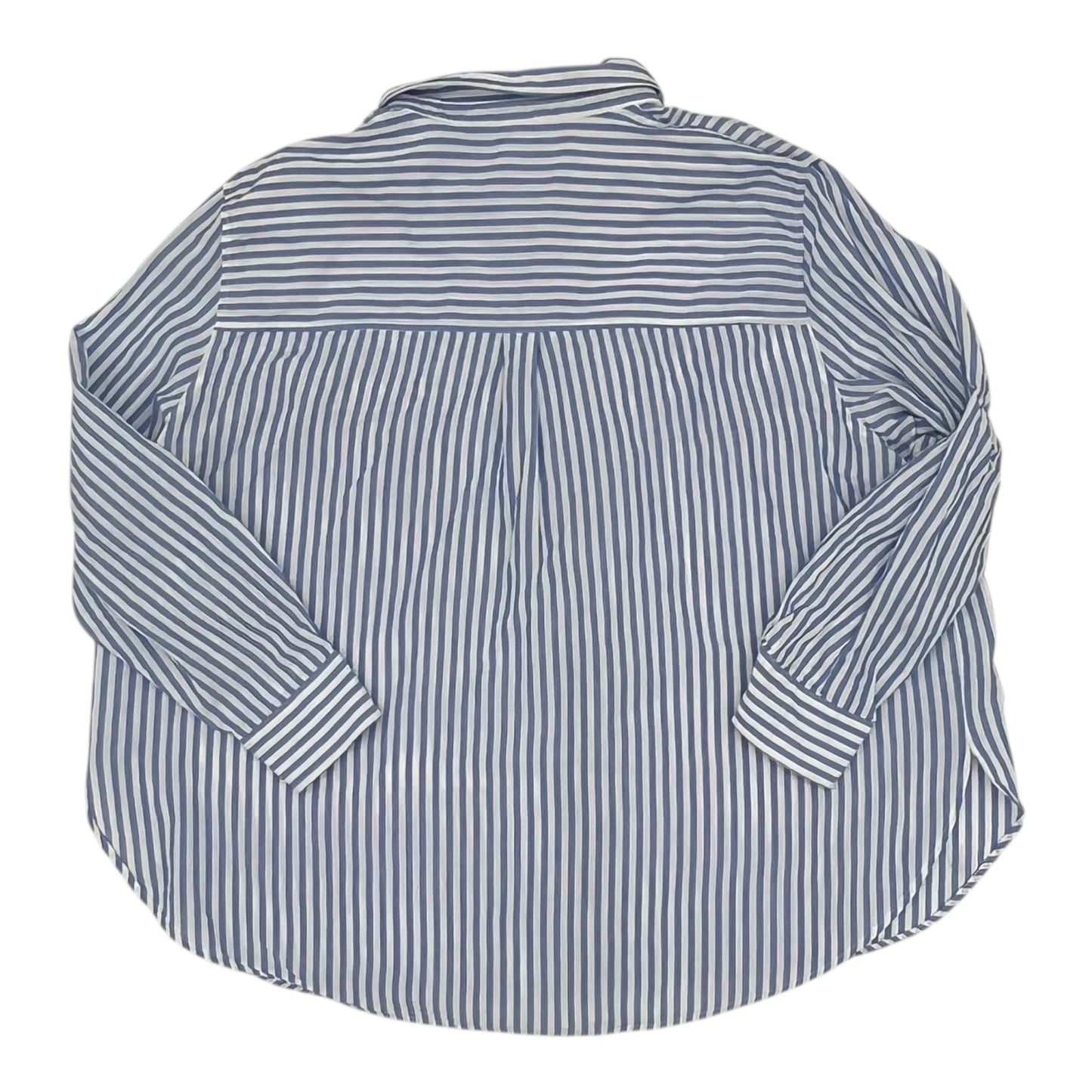 Top Ls By H&M In Blue & White, Size:Xxl