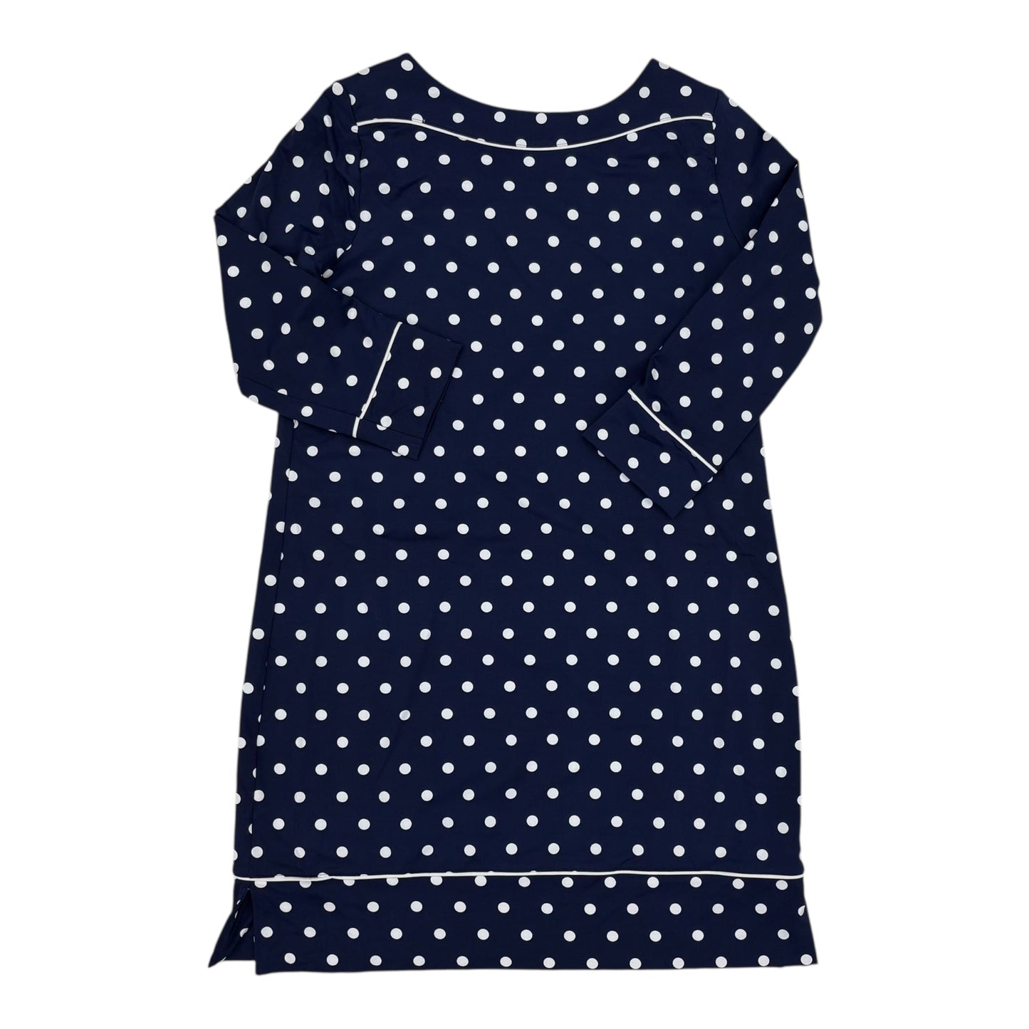 Dress Casual Short By Lands End In Navy, Size:M