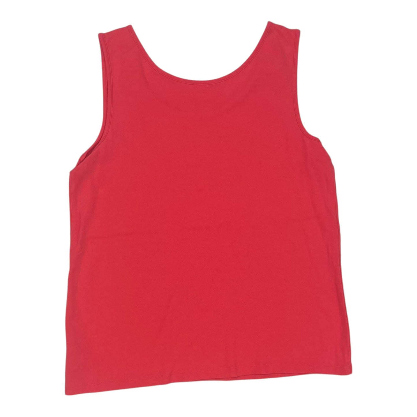 Tank Top By Lands End In Coral, Size:L