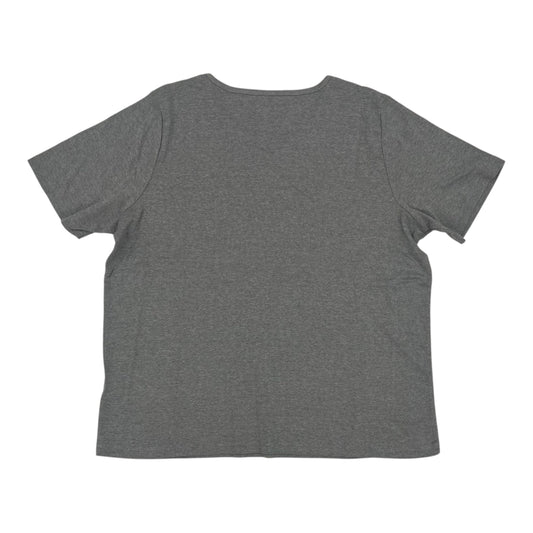 Top Ss By Cj Banks In Grey, Size:1X