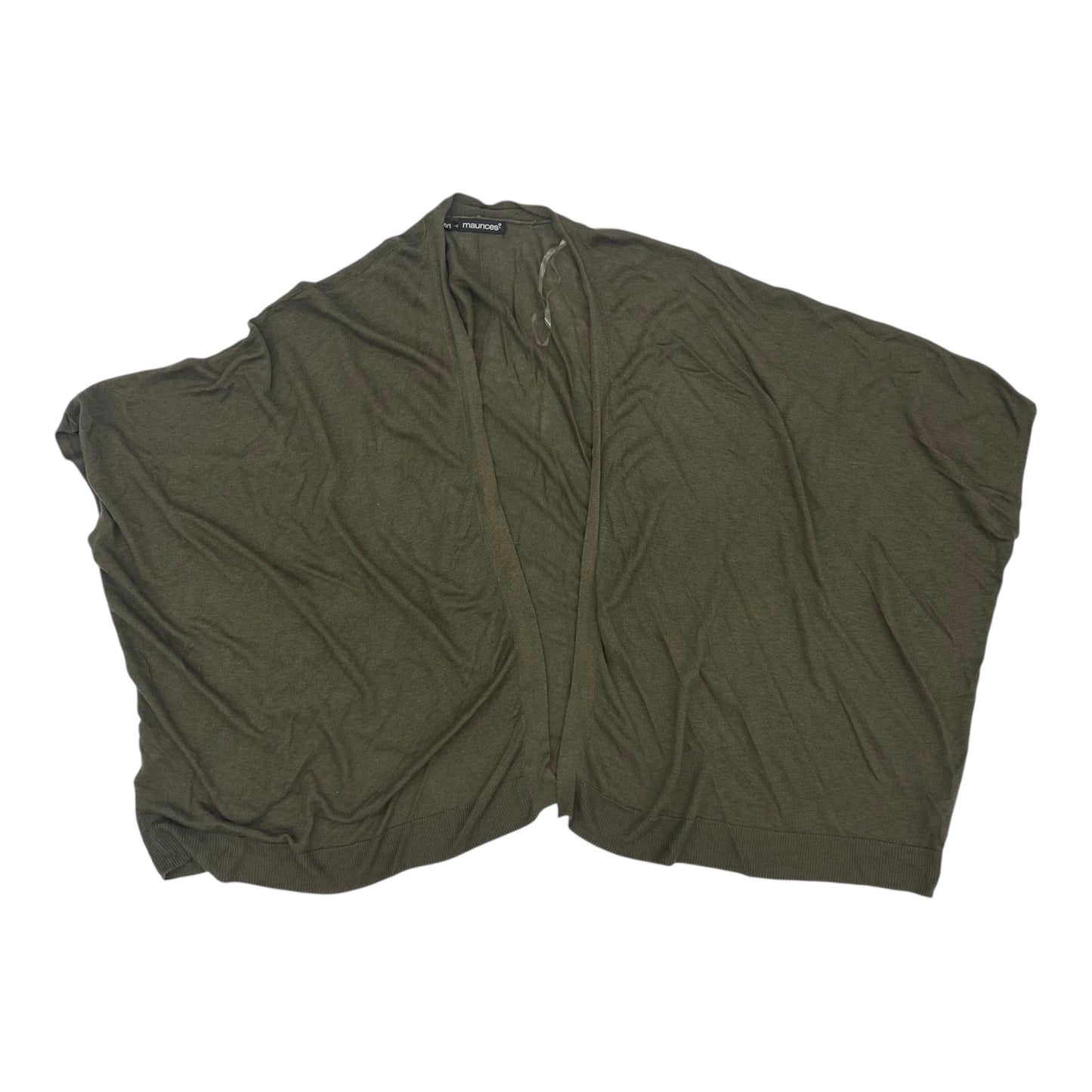 Cardigan By Maurices In Green, Size:Xl