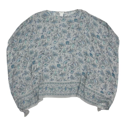 PONCHO by J. JILL in GREY, Size:M