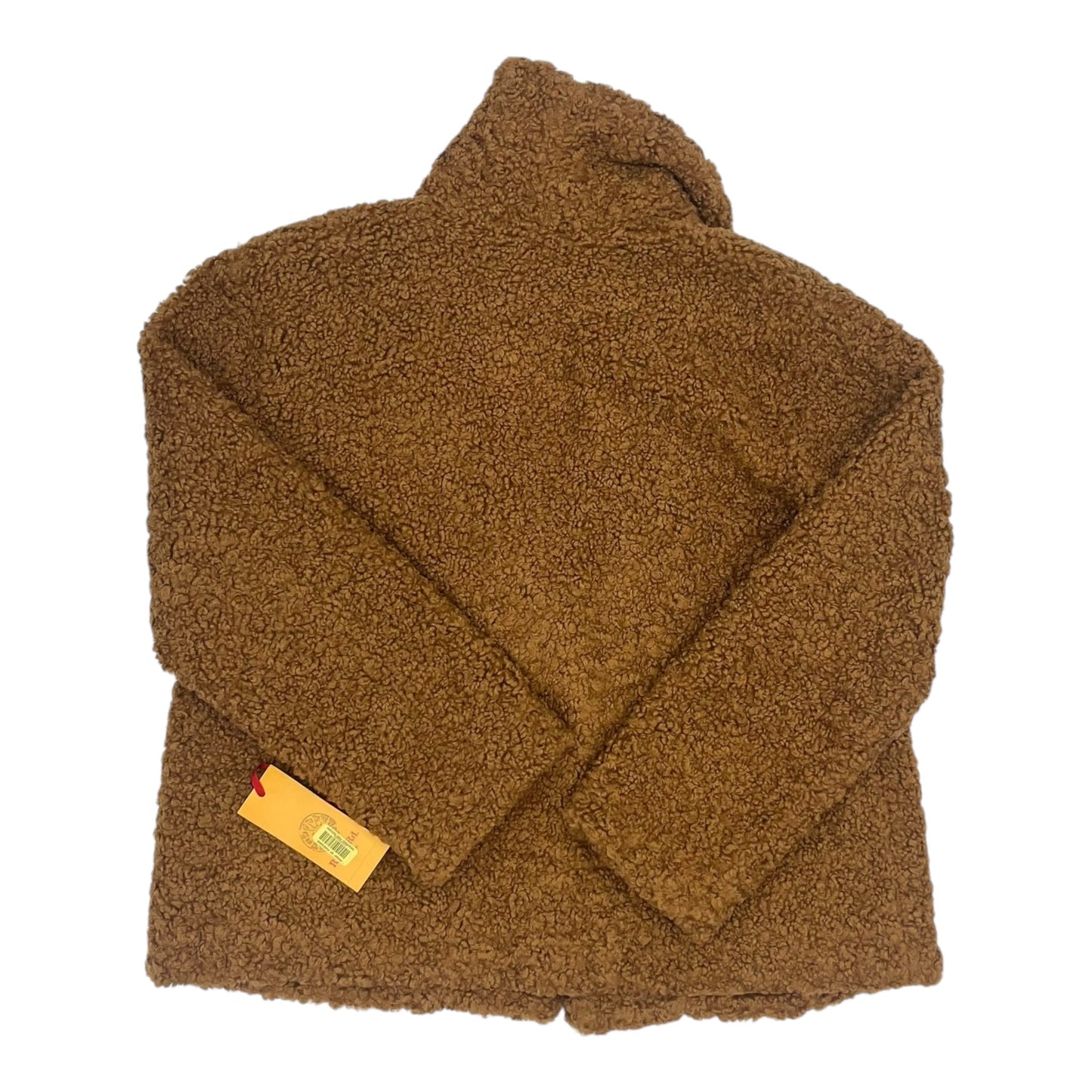 Coat Faux Fur & Sherpa By Ruby Rd In Brown, Size:L