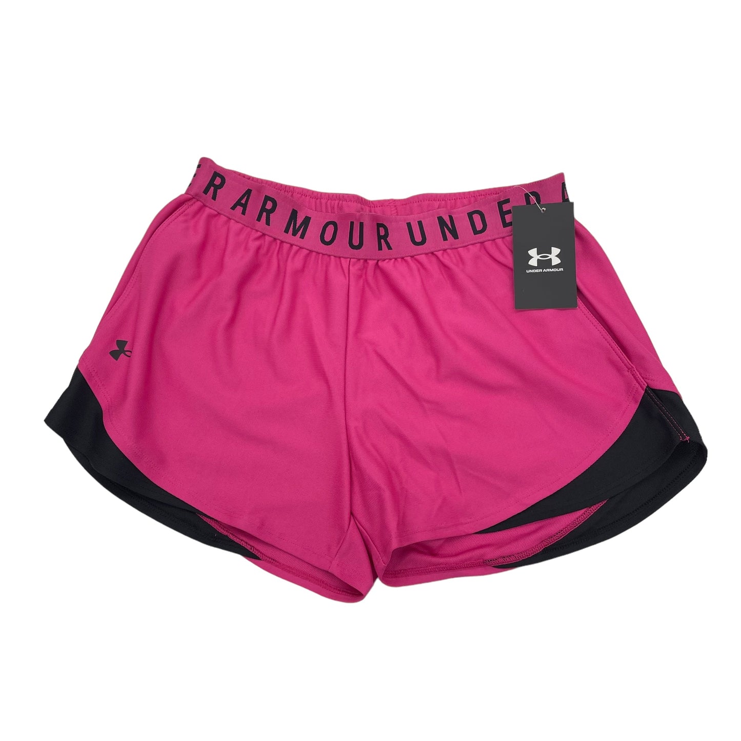 PINK ATHLETIC SHORTS by UNDER ARMOUR Size:S