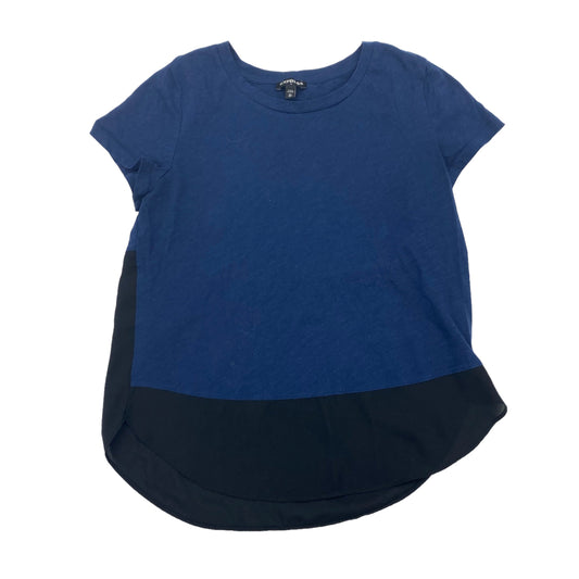 BLACK & BLUE TOP SS by EXPRESS Size:XS