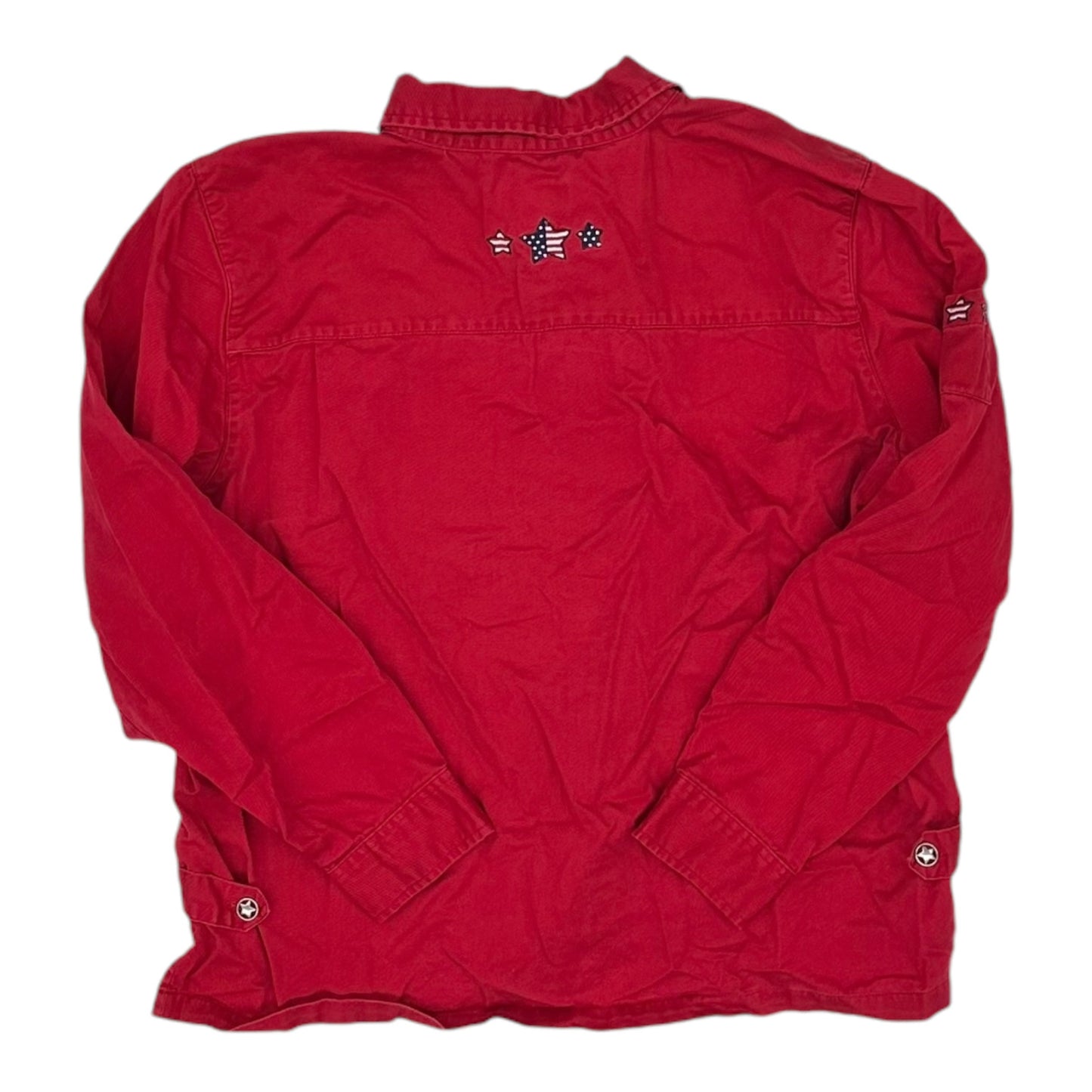 Top Ls By Christopher And Banks In Red, Size:Xl