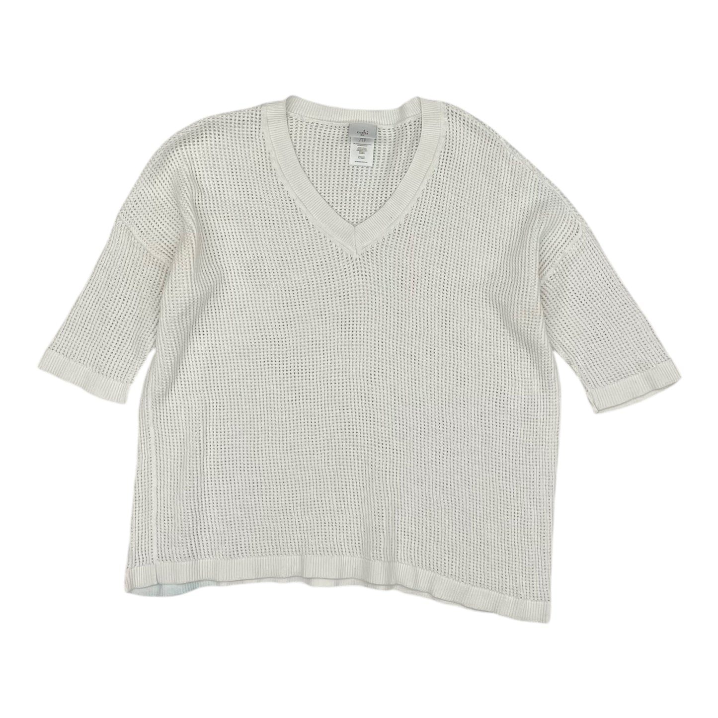 Sweater Ss By Cabi In White, Size:Xs