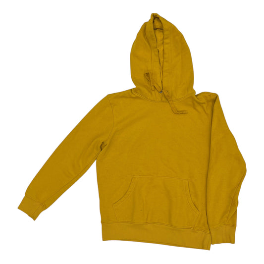 Sweatshirt Hoodie By Clothes Mentor In Yellow, Size:M