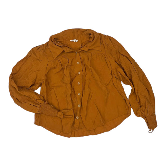 Top Ls By Blu Pepper In Tan, Size:L