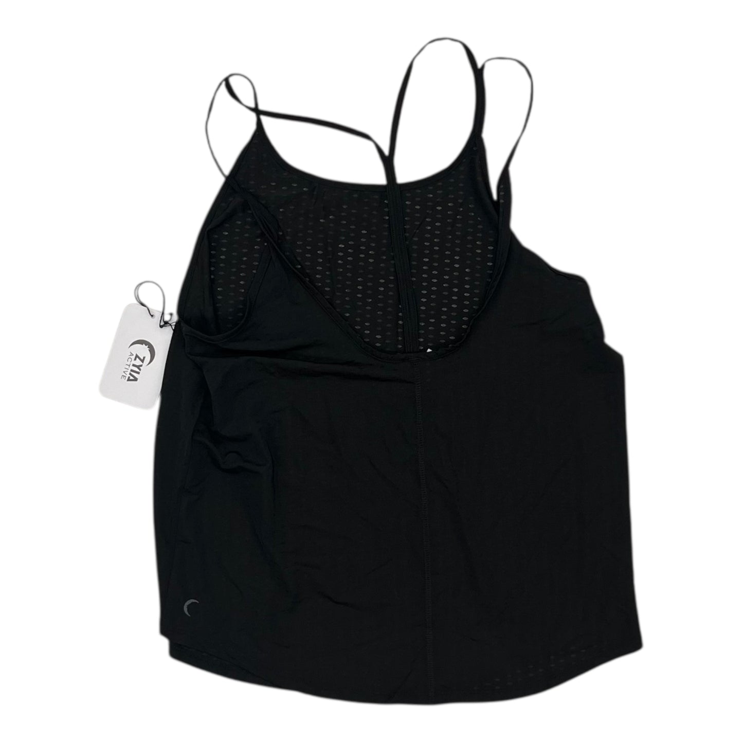Athletic Tank Top By Zyia In Black, Size:Xxl