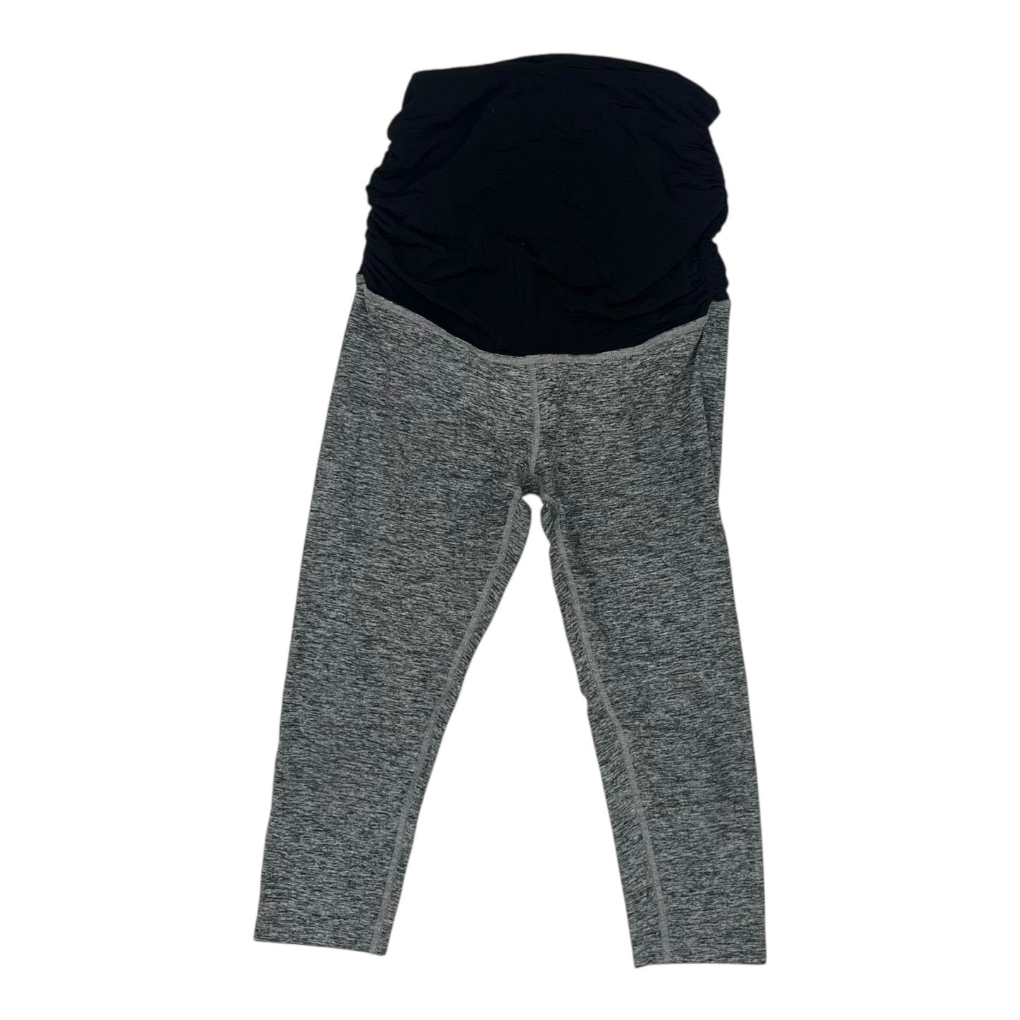 Mat Athletic Capris By Beyond Yoga In Grey, Size:M