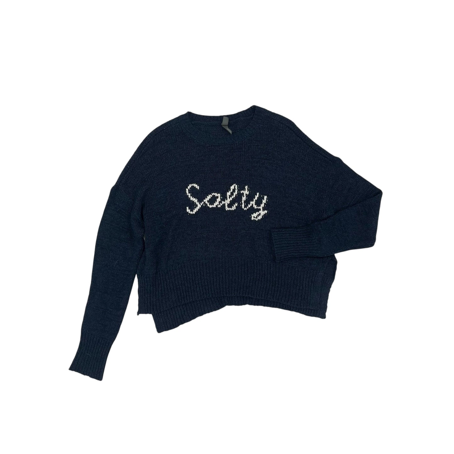 Sweater By Alya In Navy, Size:Xl