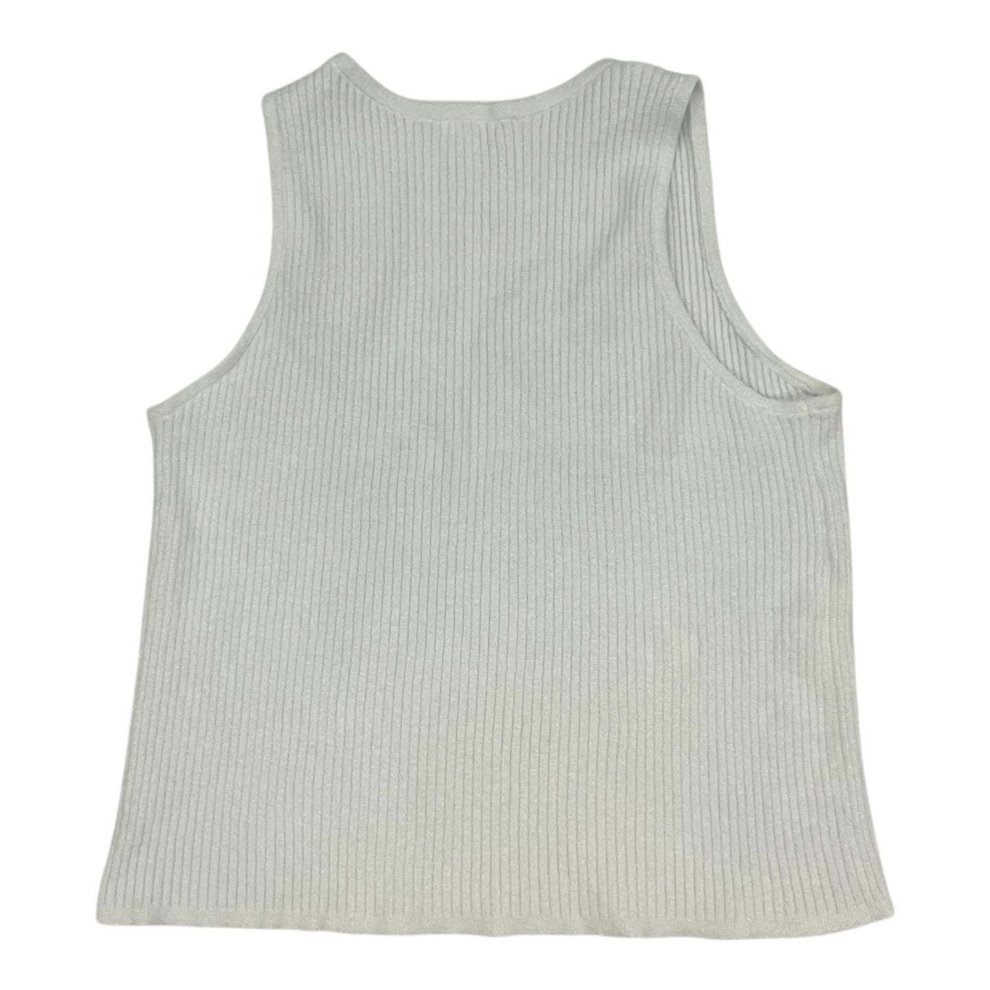 Vest Sweater By Adyson Parker In Cream, Size:Xxl