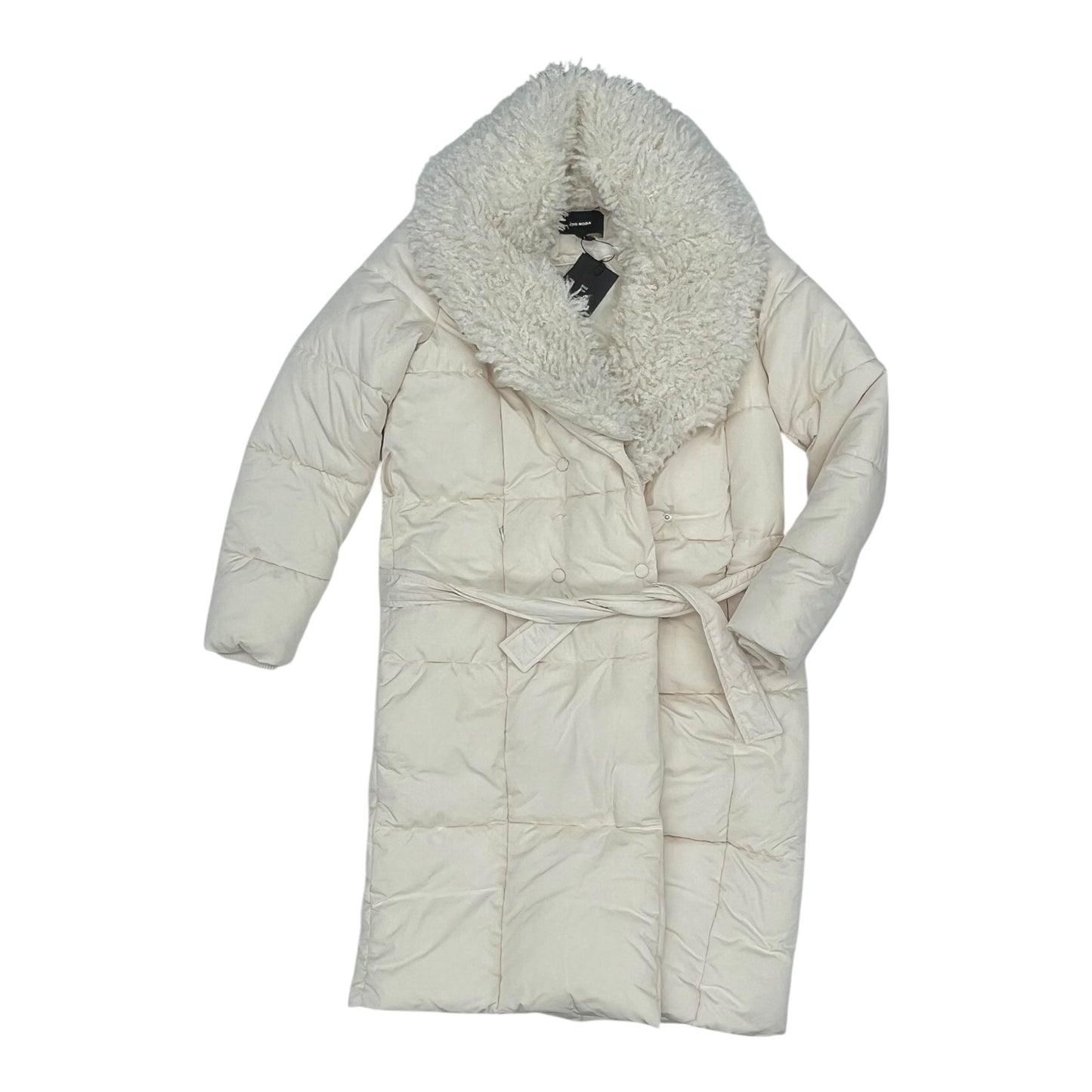 Coat Puffer & Quilted By Vero Moda In Cream, Size:S
