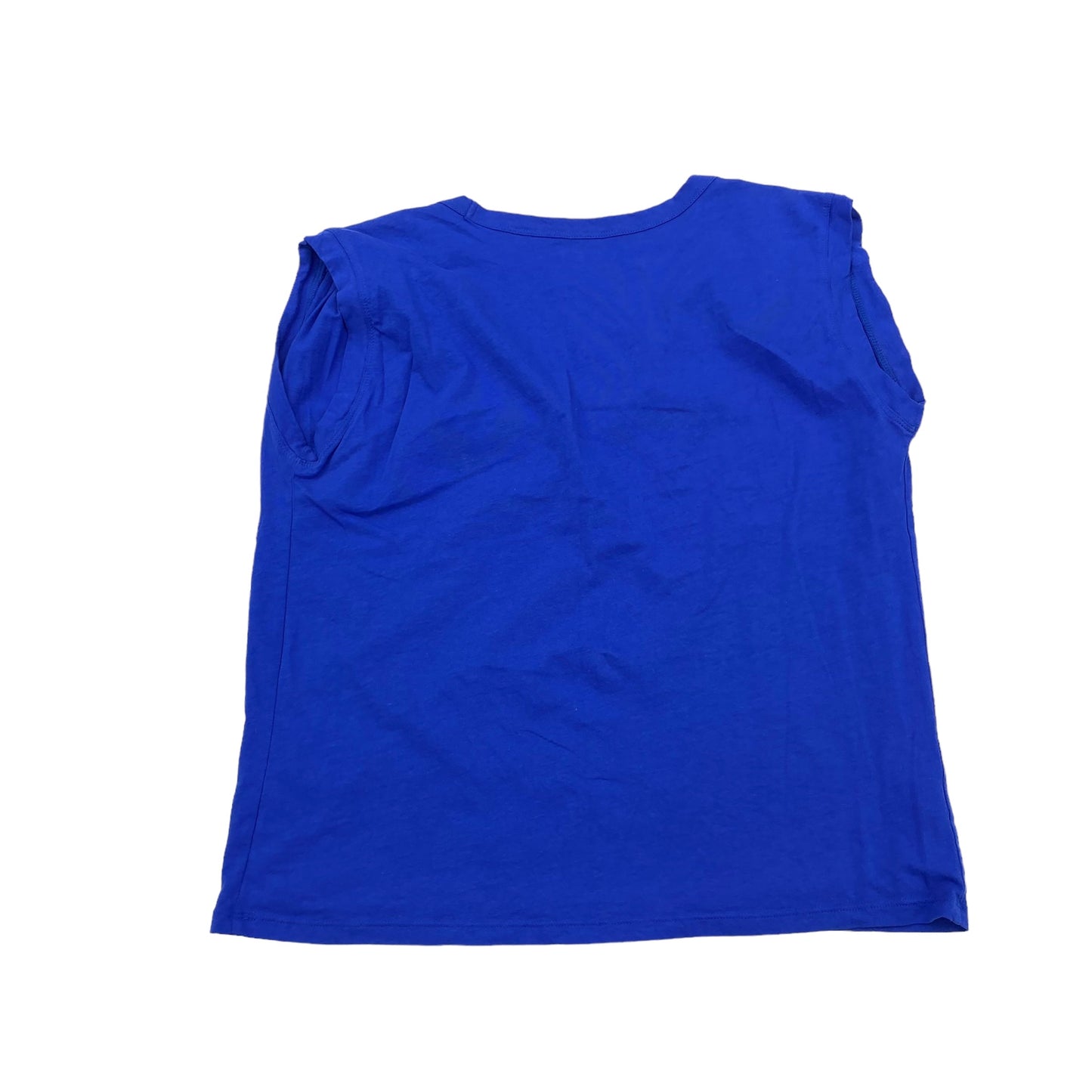 BLUE TOP SS by LOFT Size:M