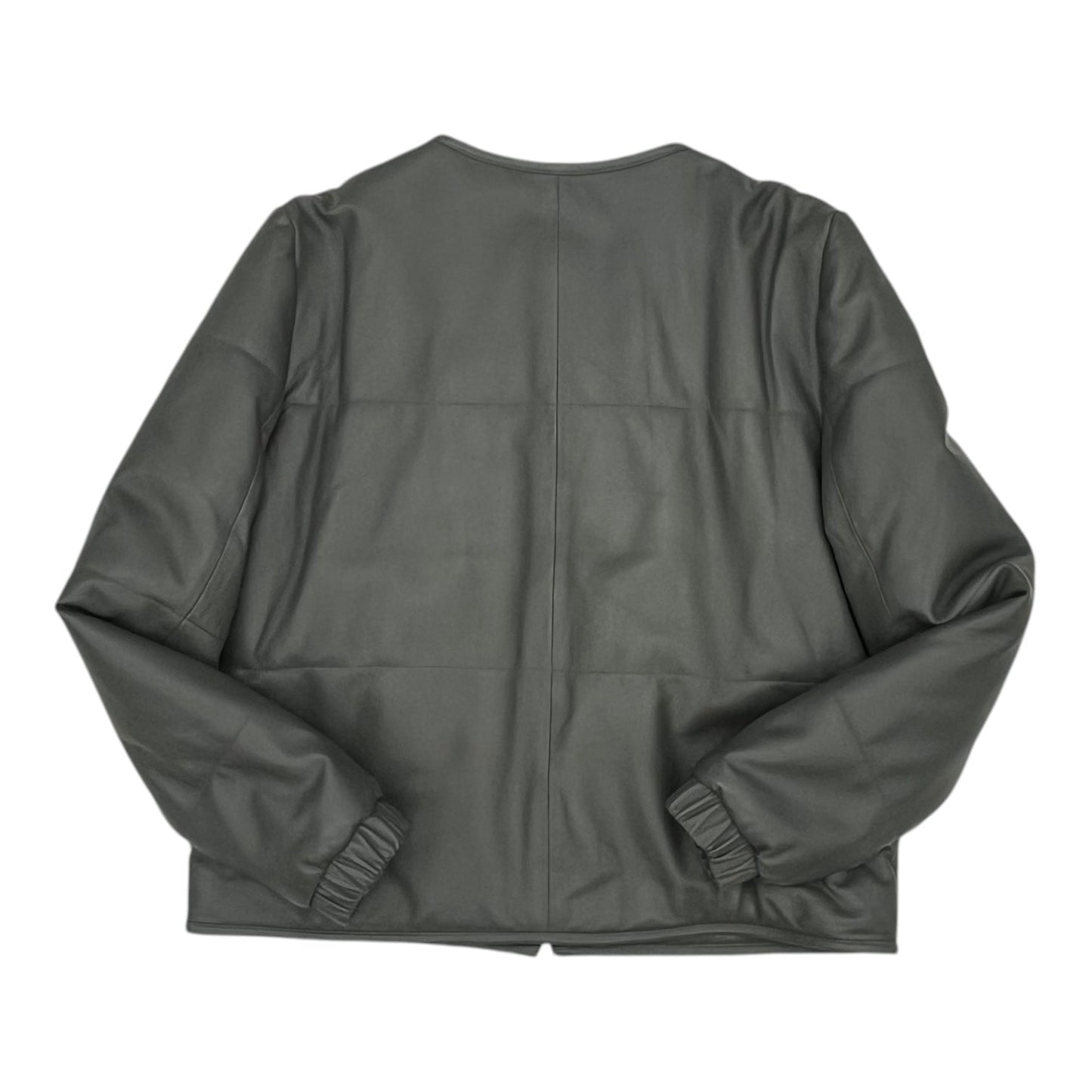 Jacket Leather By Lou And Grey In Grey, Size:L