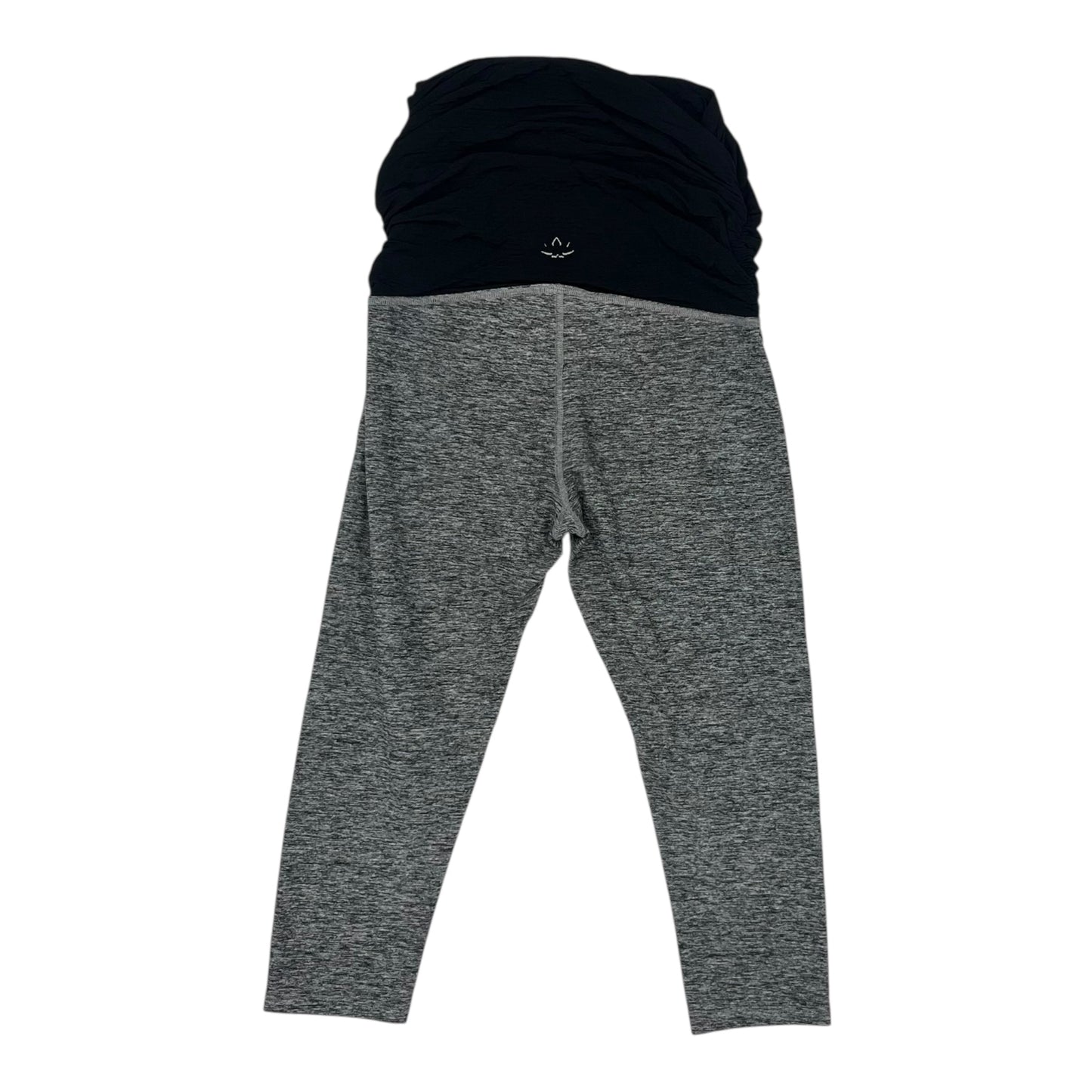 Mat Athletic Capris By Beyond Yoga In Grey, Size:M