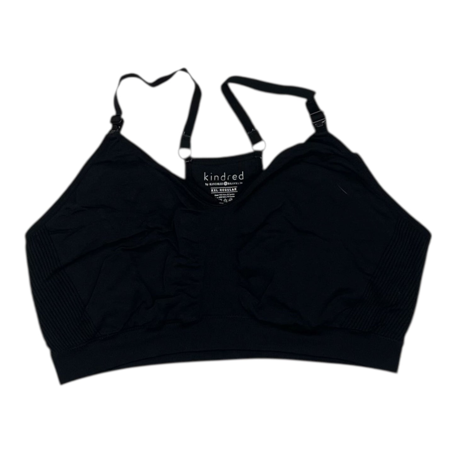 Nursing Bra By Cmc In Black, Size:Xl