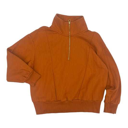 Sweatshirt Collar By A New Day In Orange, Size:Xxl