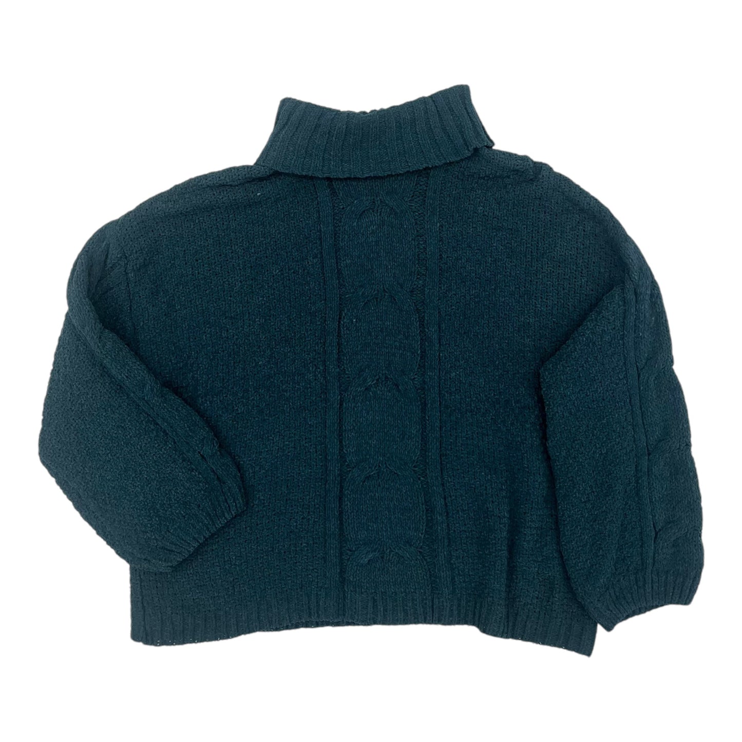 Sweater By Seven 7 In Teal, Size:2X