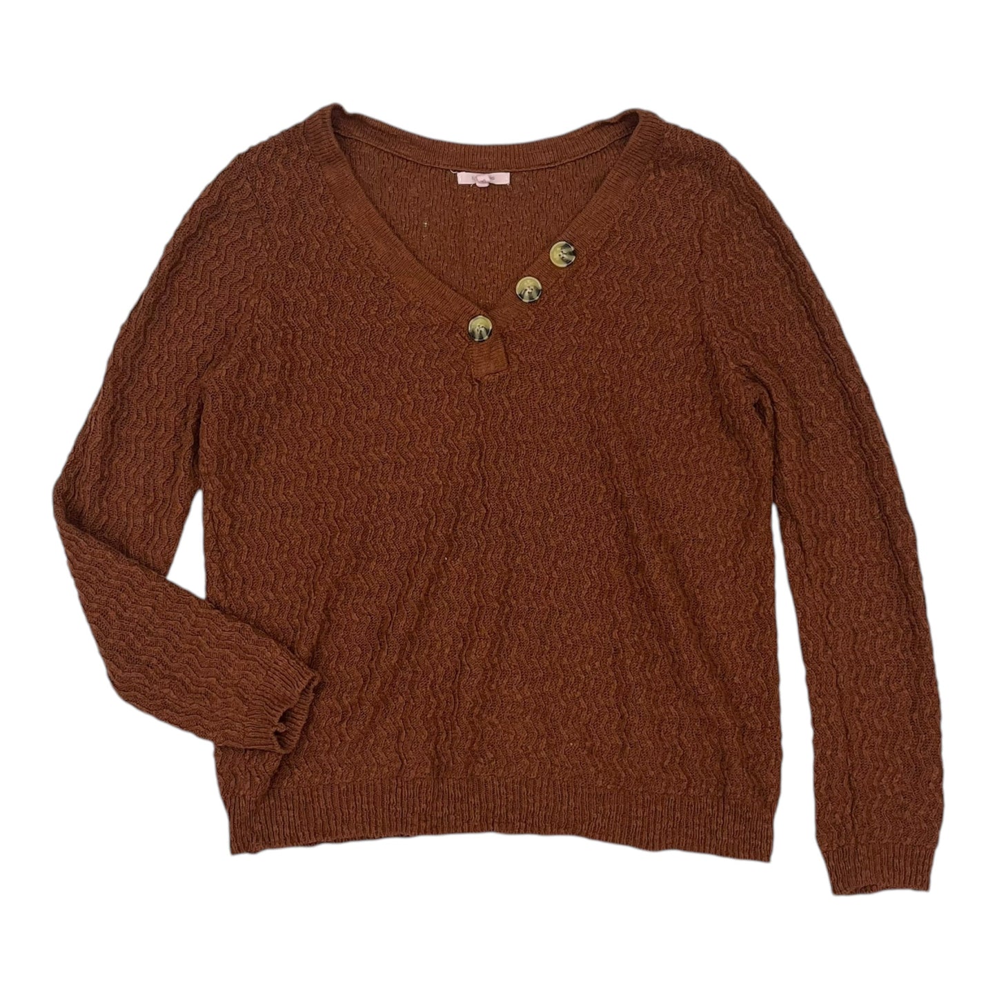 Sweater By Maurices In Brown, Size:Xl