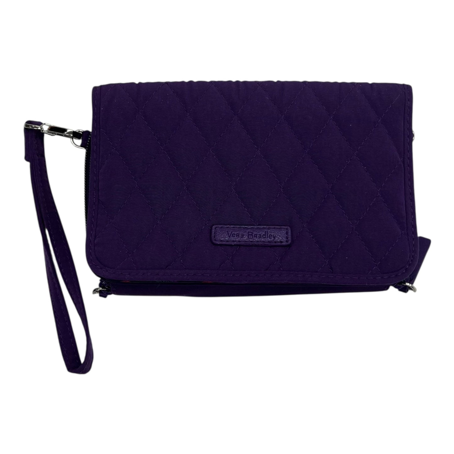 Wristlet By Vera Bradley In Purple, Size:Large