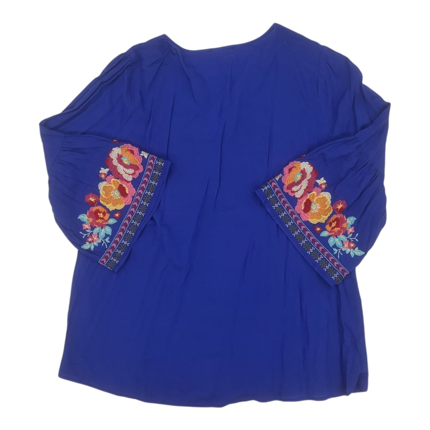 BLOUSE 3/4 SLEEVE by ANDREE BY UNIT In BLUE, Size: M