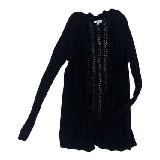 Cardigan By Croft And Barrow In Black, Size:S