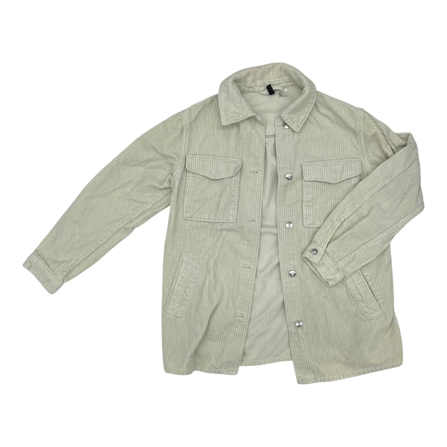 Jacket Shirt By Divided In Tan, Size:Xs