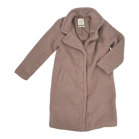 Coat Faux Fur & Sherpa By Stoosh In Mauve, Size:M
