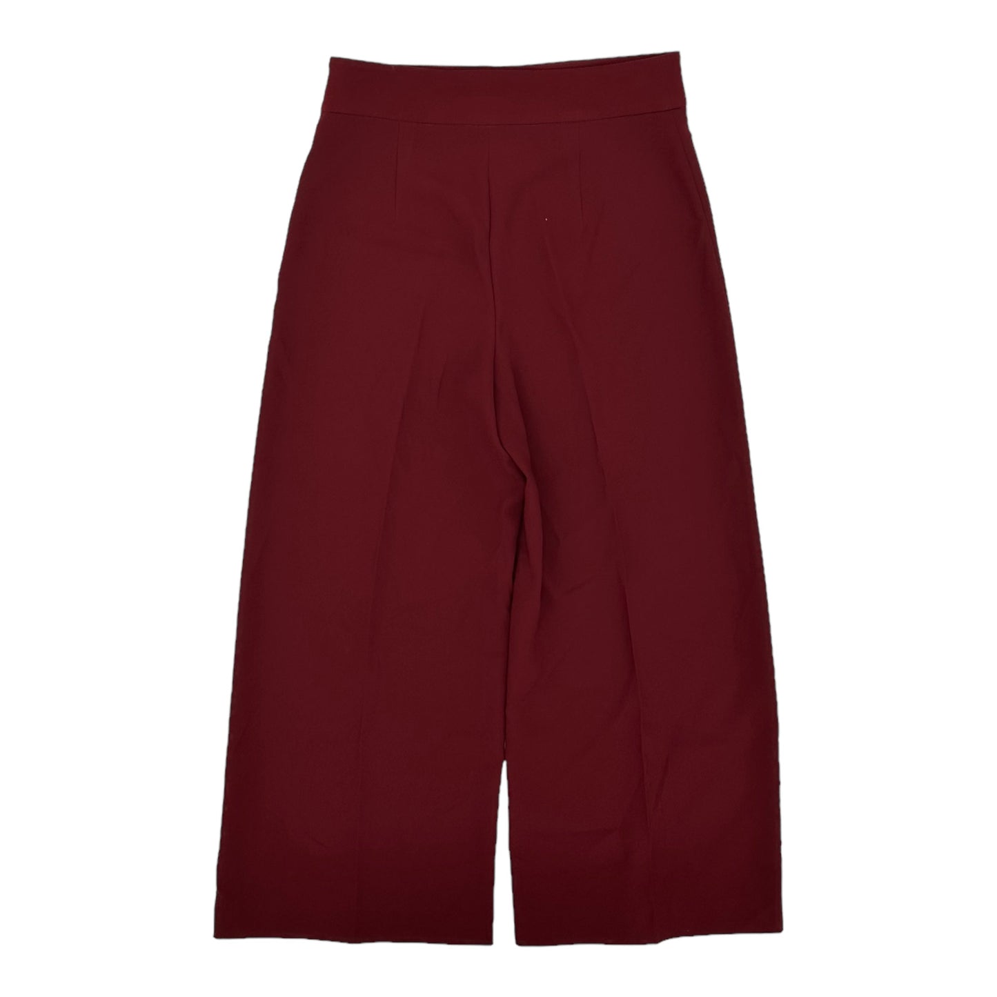 RED PANTS WIDE LEG by ZARA WOMEN Size:L