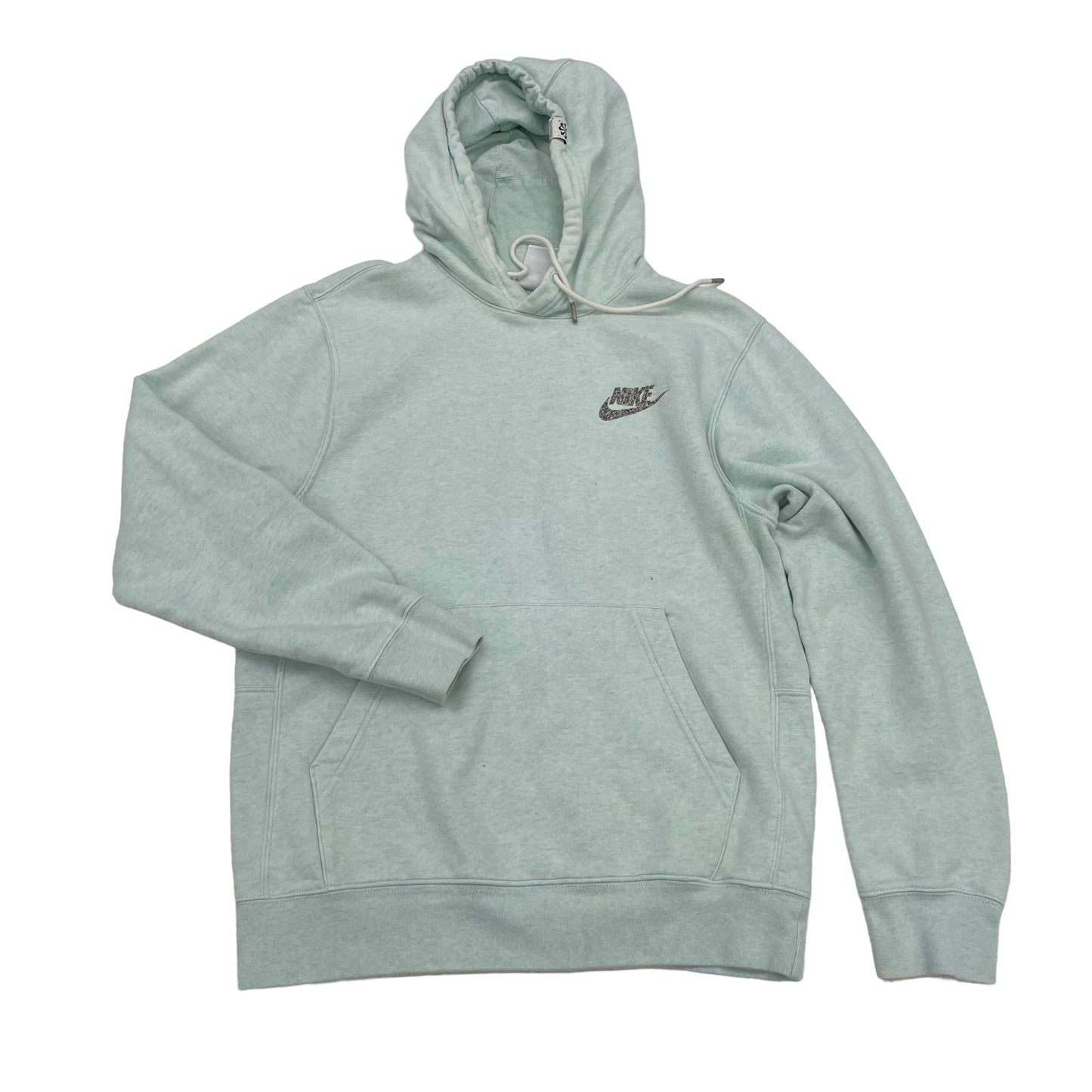 GREEN SWEATSHIRT HOODIE by NIKE APPAREL Size:S