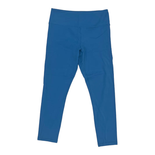 Athletic Leggings By Zyia In Blue, Size:M