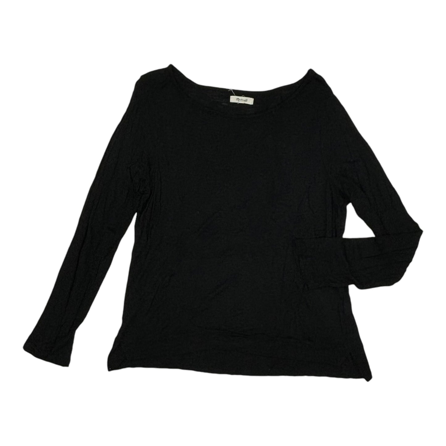 Top Ls By Madewell In Black, Size:L